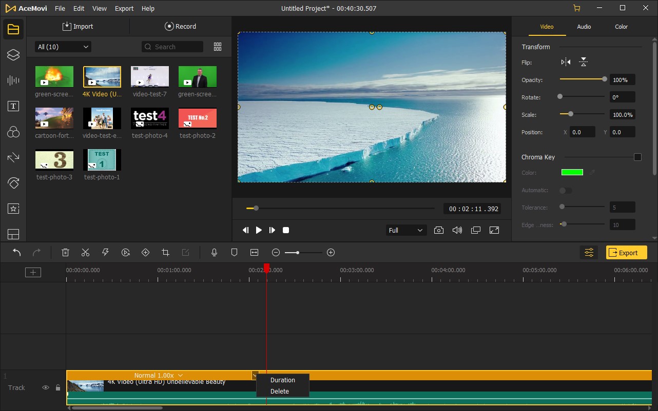 standbild hinzufügen
