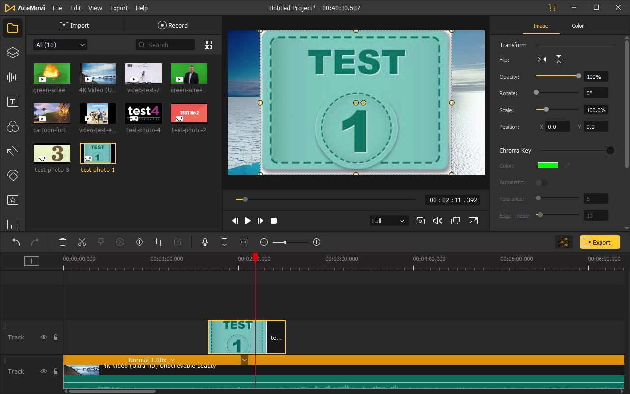 bild zum video hinzufügen
