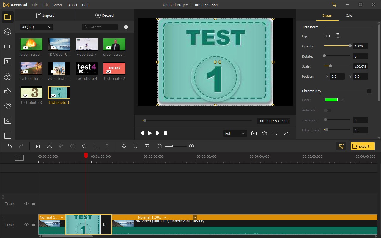 bild zum video hinzufügen
