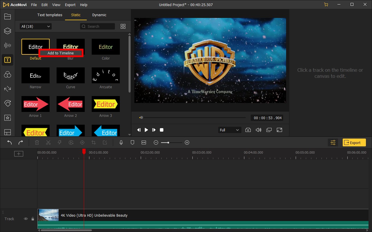 text zur zeitleiste hinzufügen
