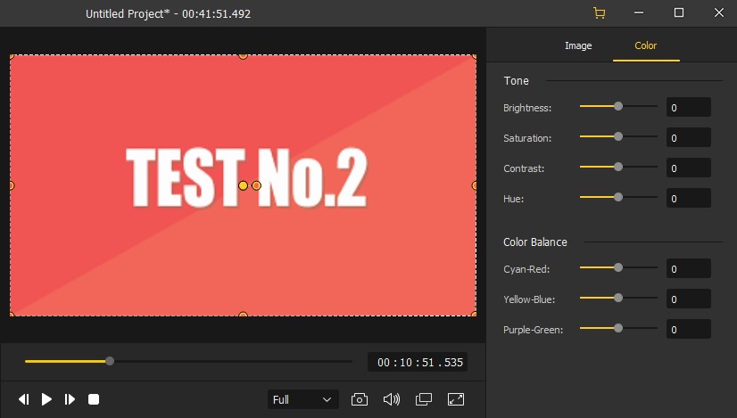 bildfarbe einstellen