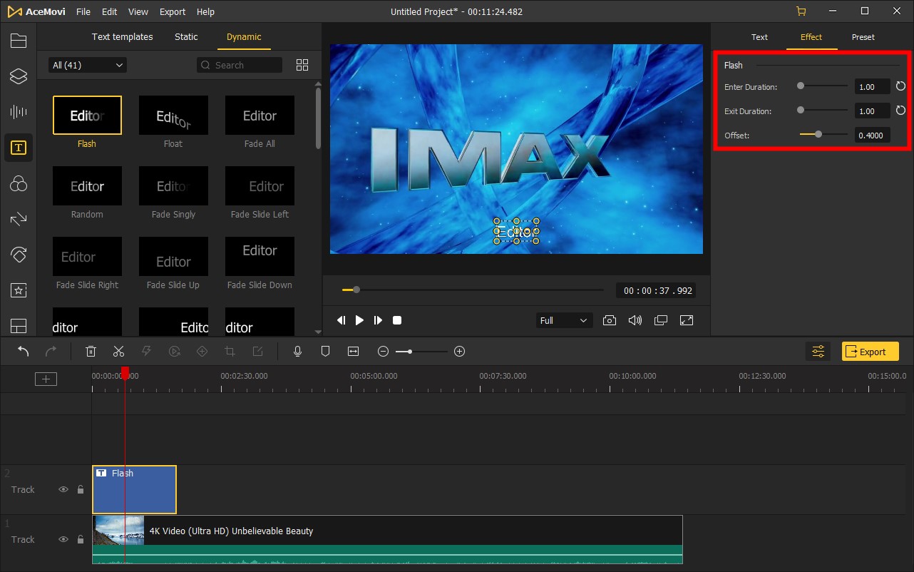 dynamischen text anwenden