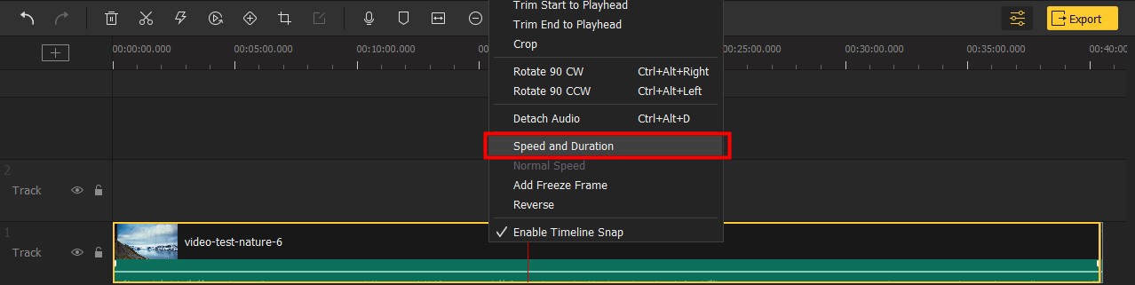 audiogeschwindigkeit ändern
