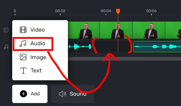 how to add beep sound online