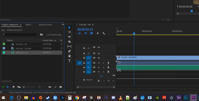 add music to premiere pro