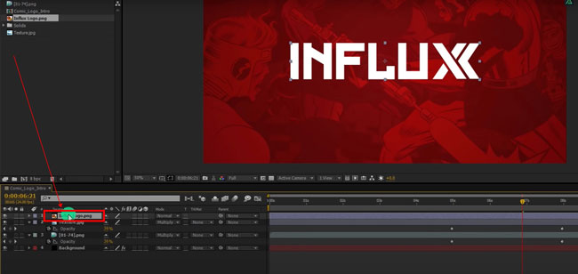add text to a marvel intro in after effects