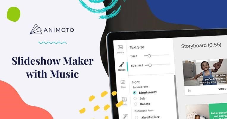 animoto slideshow maker