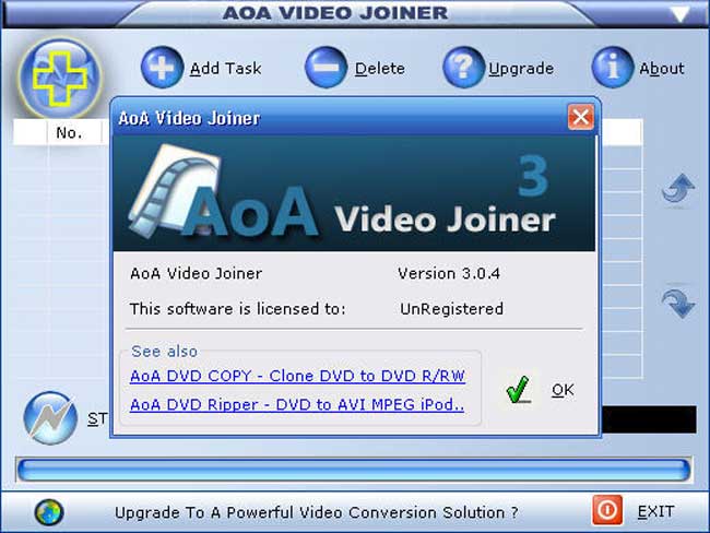 aoa avi video joiner interface
