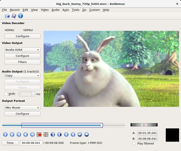 avidemux facebook video editor