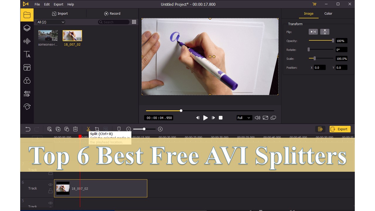 best free avi splitter