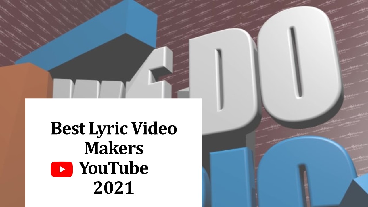 best lyric video maker