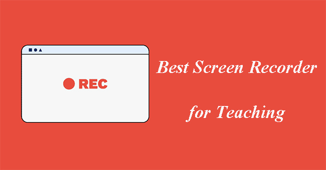 best screen recorder for teaching