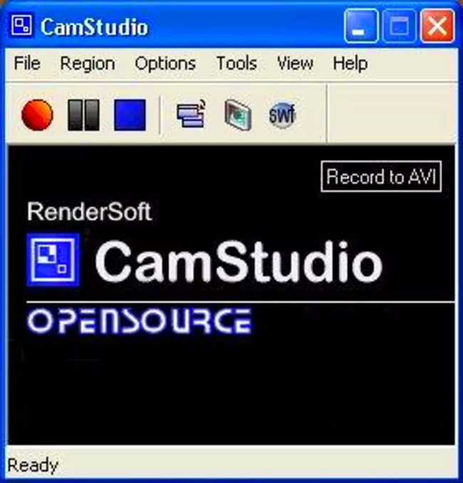 camstudio interface