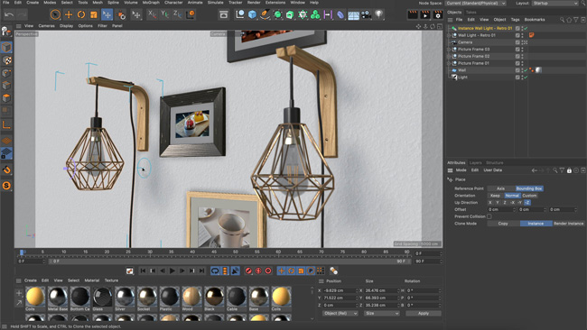 cinema 4d 3d vfx software