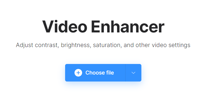 clideo video enhancer