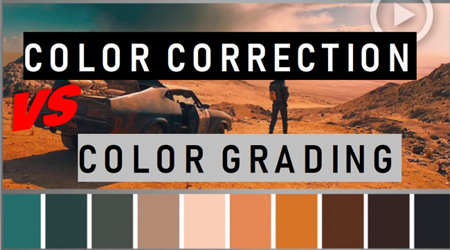color correction vs color grading