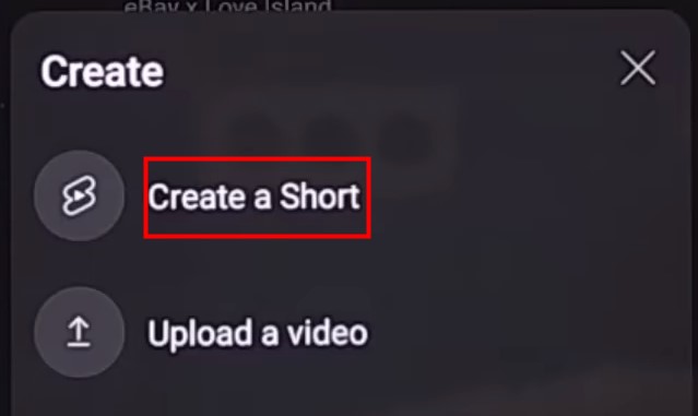create shorts