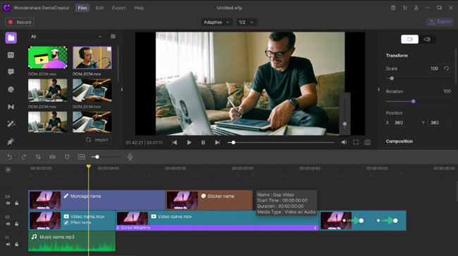 Free Cam — Free Screen Recording & Video Editing Software