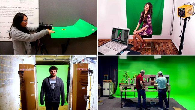 how to diy blue and green screen