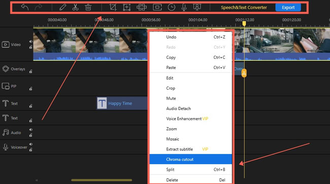 how to add split, crop, and zoom video with easeus video editor