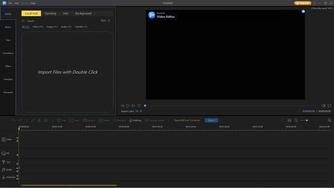 easeus low end pc video editor