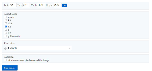 How to Crop GIFs online