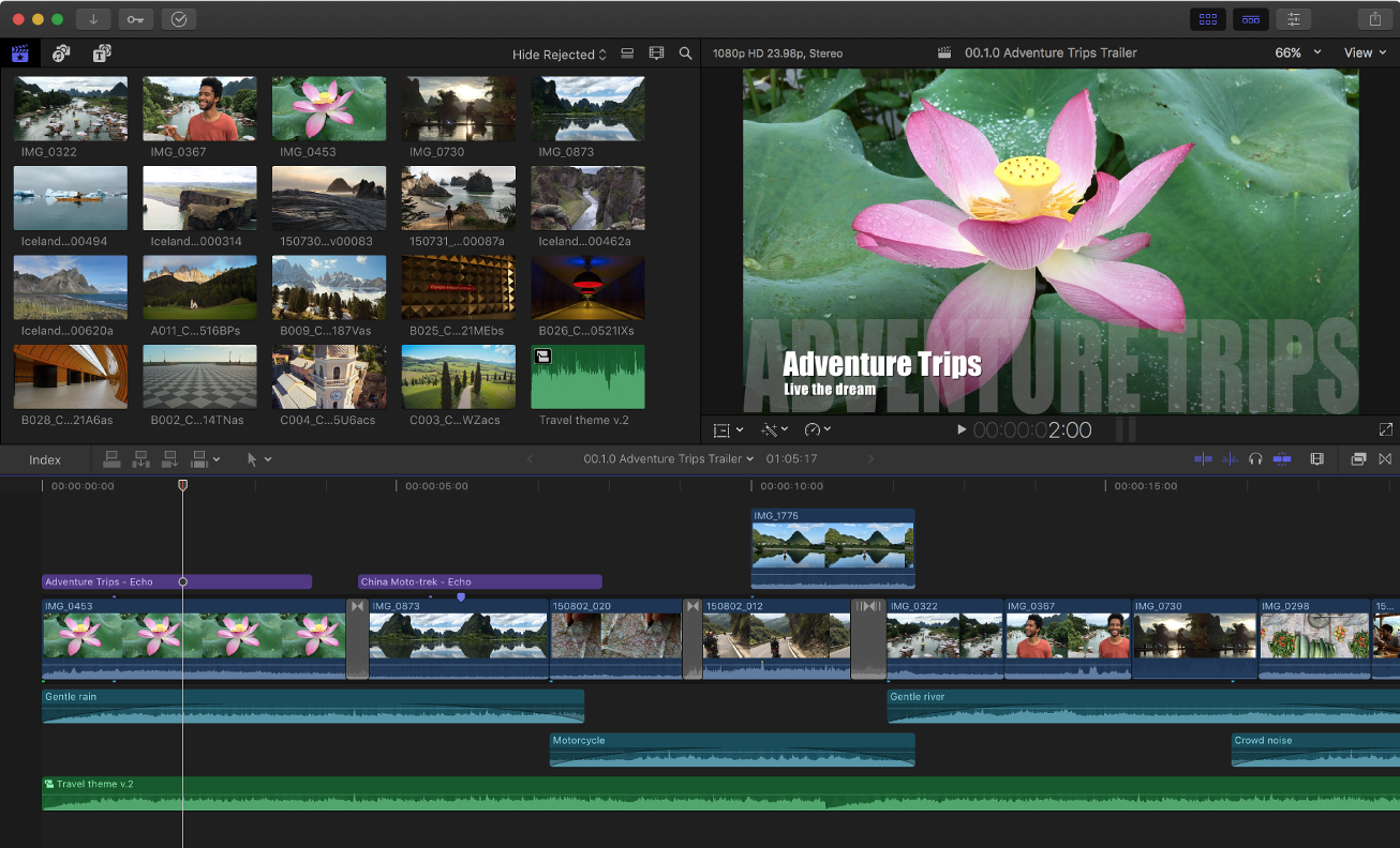 final cut pro editing suite setup