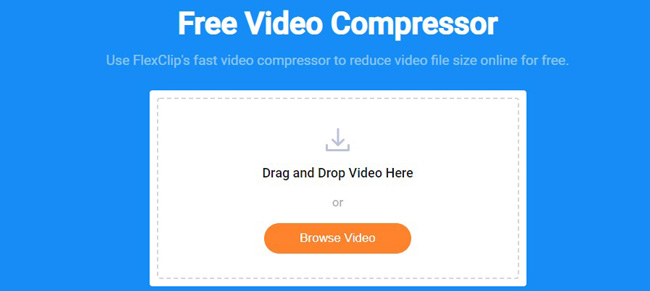 flexclip video compressor