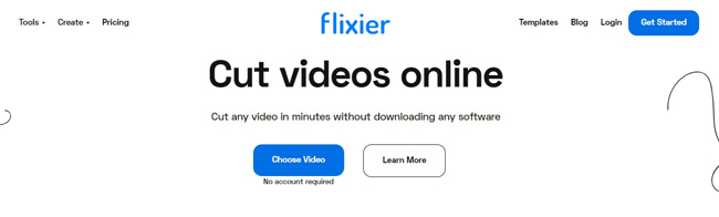 flixier online mp4 splitter and trimmer