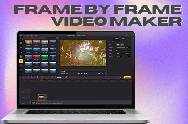 frame by frame video editor