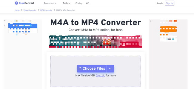 obvert convert mp4 to m4a online with freeconvert