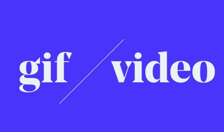 differences between gif and video