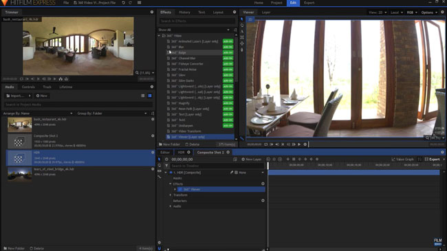 hitfilm express video editor for hp
