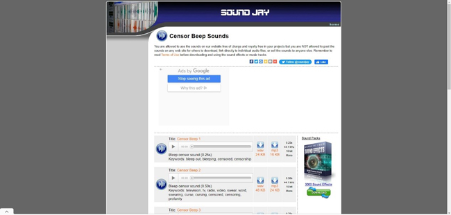 how to download beep sound free