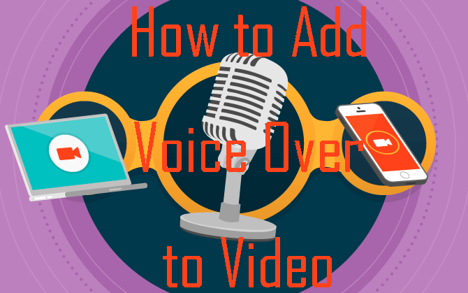 how to add voice over to video