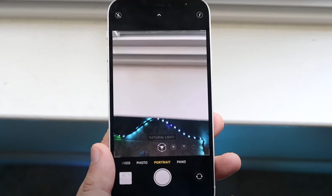 how to blur picture on iphone