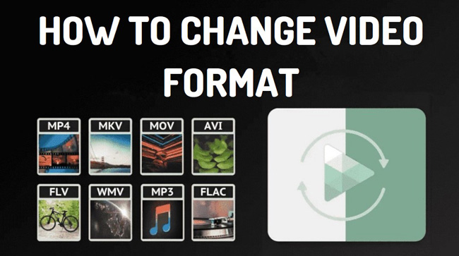 how to change video format