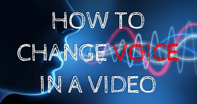 change voice in a video