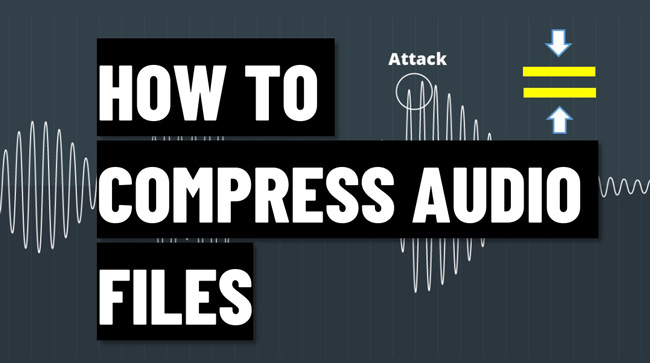 how to compress audio files