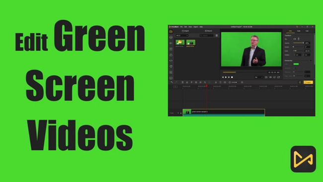 how to edit green screen video on pc and iphone