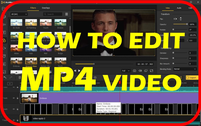 mp4 video editor windows 10