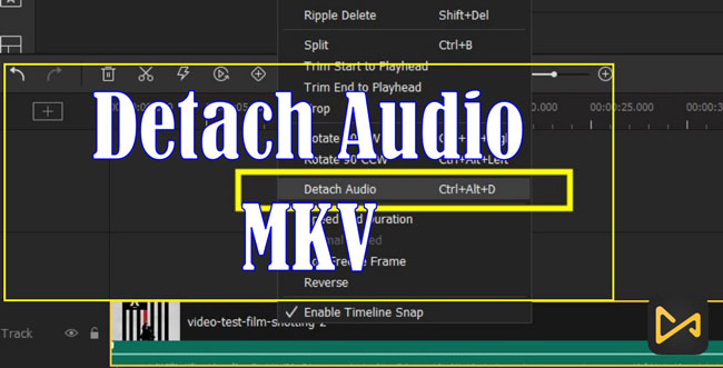 how to extract audio from mkv