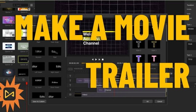 how to make a movie trailers