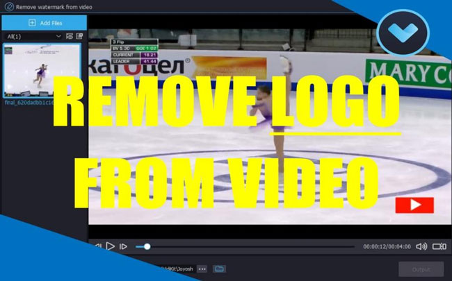 how to remove logo from video