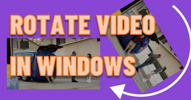 how to rotate a video in windows