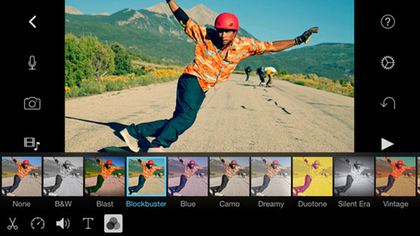 imovie video brightening app