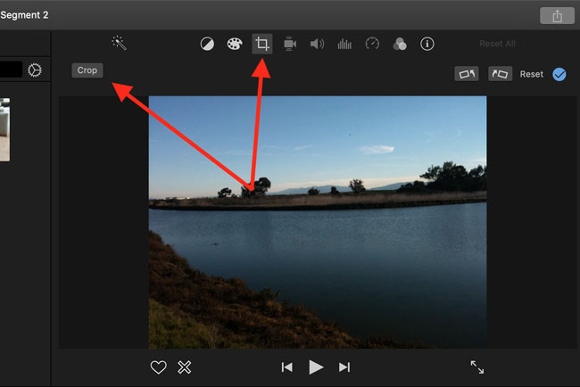 change video aspect ratio with imovie