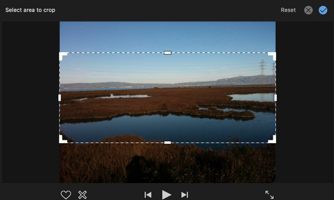 resize a video in imovie manually