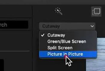 imovie picture in picture