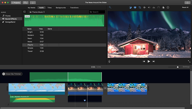 Imovie vs best sale adobe premiere elements